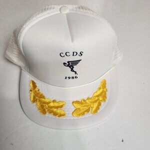 Vintage Clinical Documentation Specialist CCDS?? Medical Sign Trucker Hat Cap
